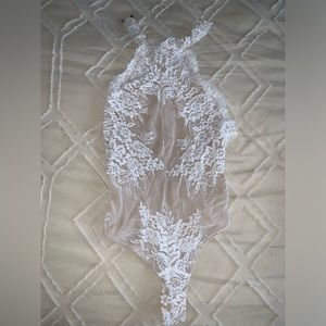 Free People Lace Body Suit size small